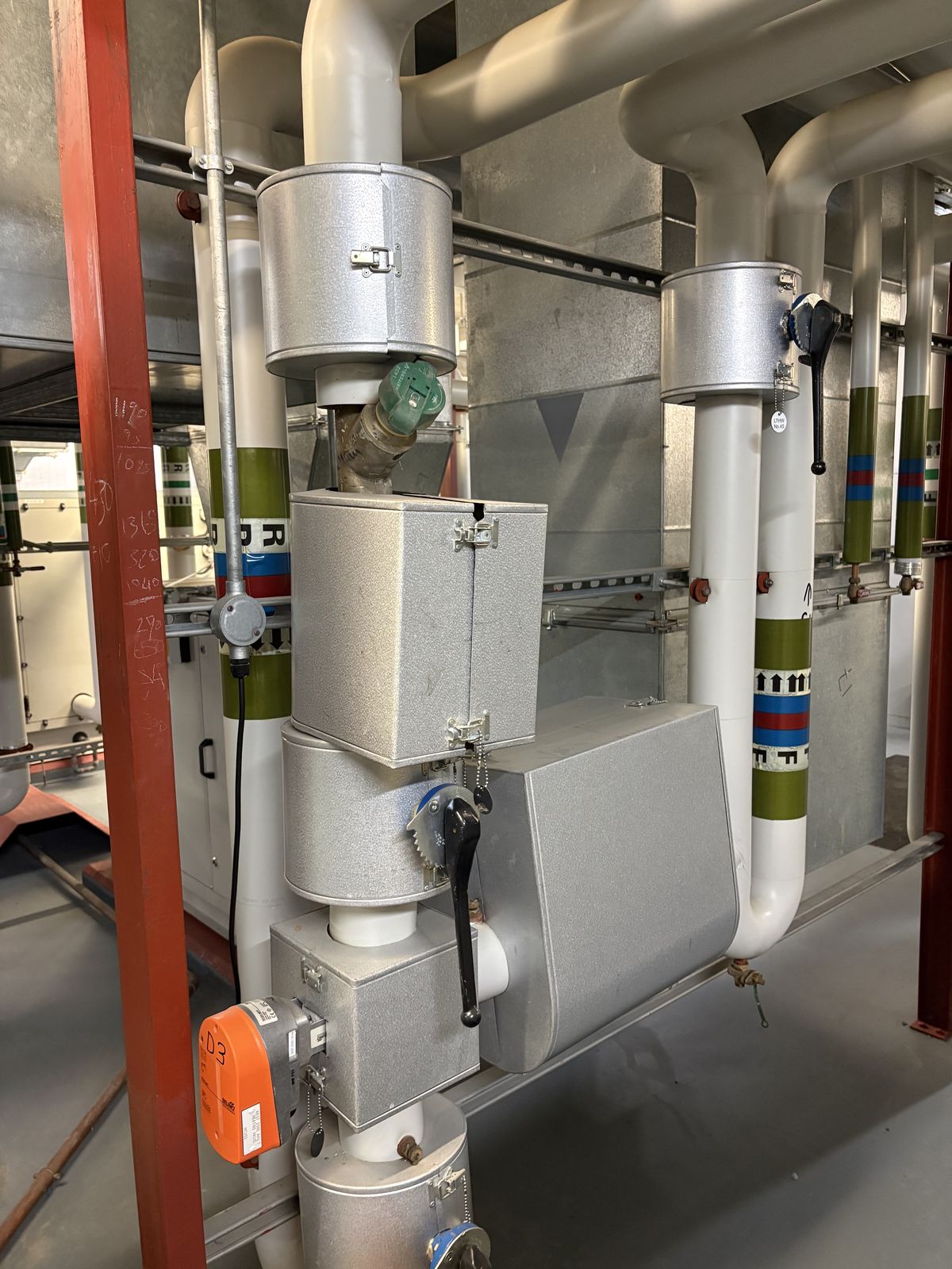 Insulated pipework installation by Alpha Thermal