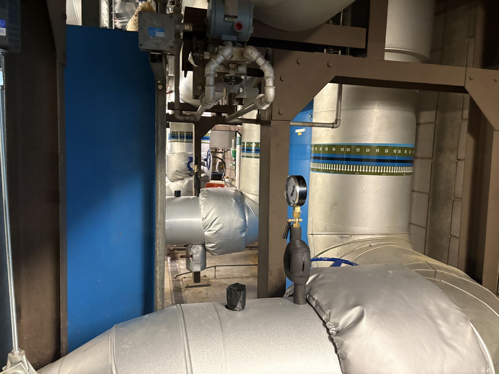 Commercial plant room insulation by Alpha Thermal